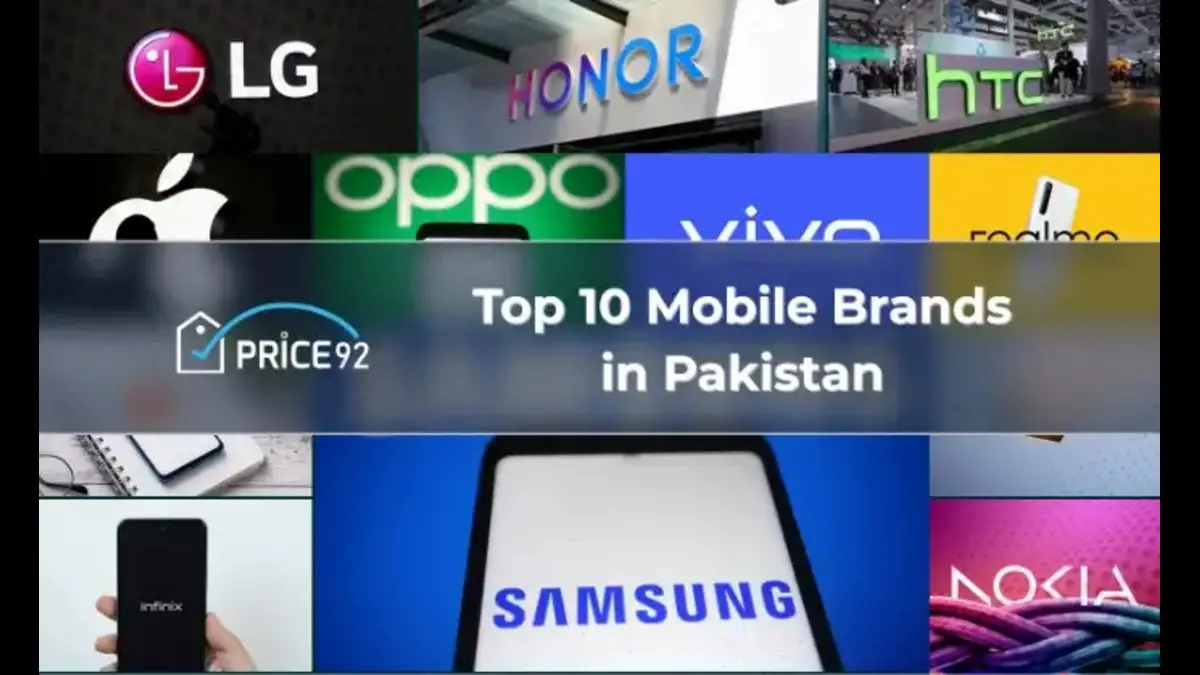 Top 10 Mobile Brands in Pakistan
